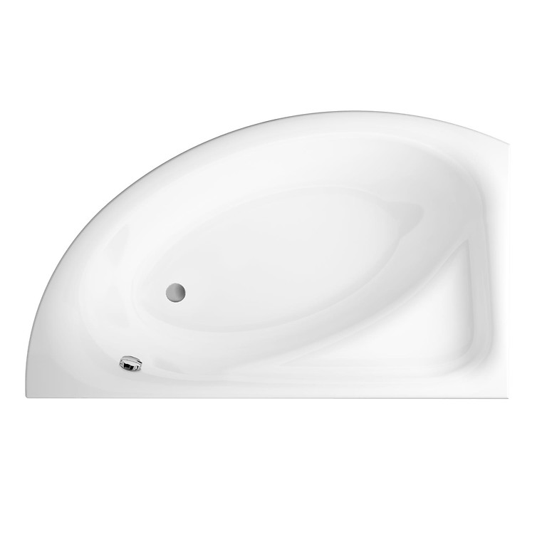 MEZA 170×100 Bathtub Asymmetric Left S301-126